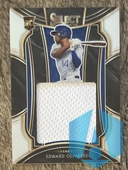 2021 Panini Select Rookie Jumbo Swatches Edward Olivares #RJS-EO Kansas City